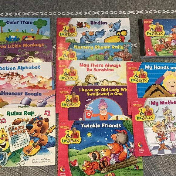 Creative Teaching Press | Toys | Dr Jean Sing Along Read Along Book Set ...